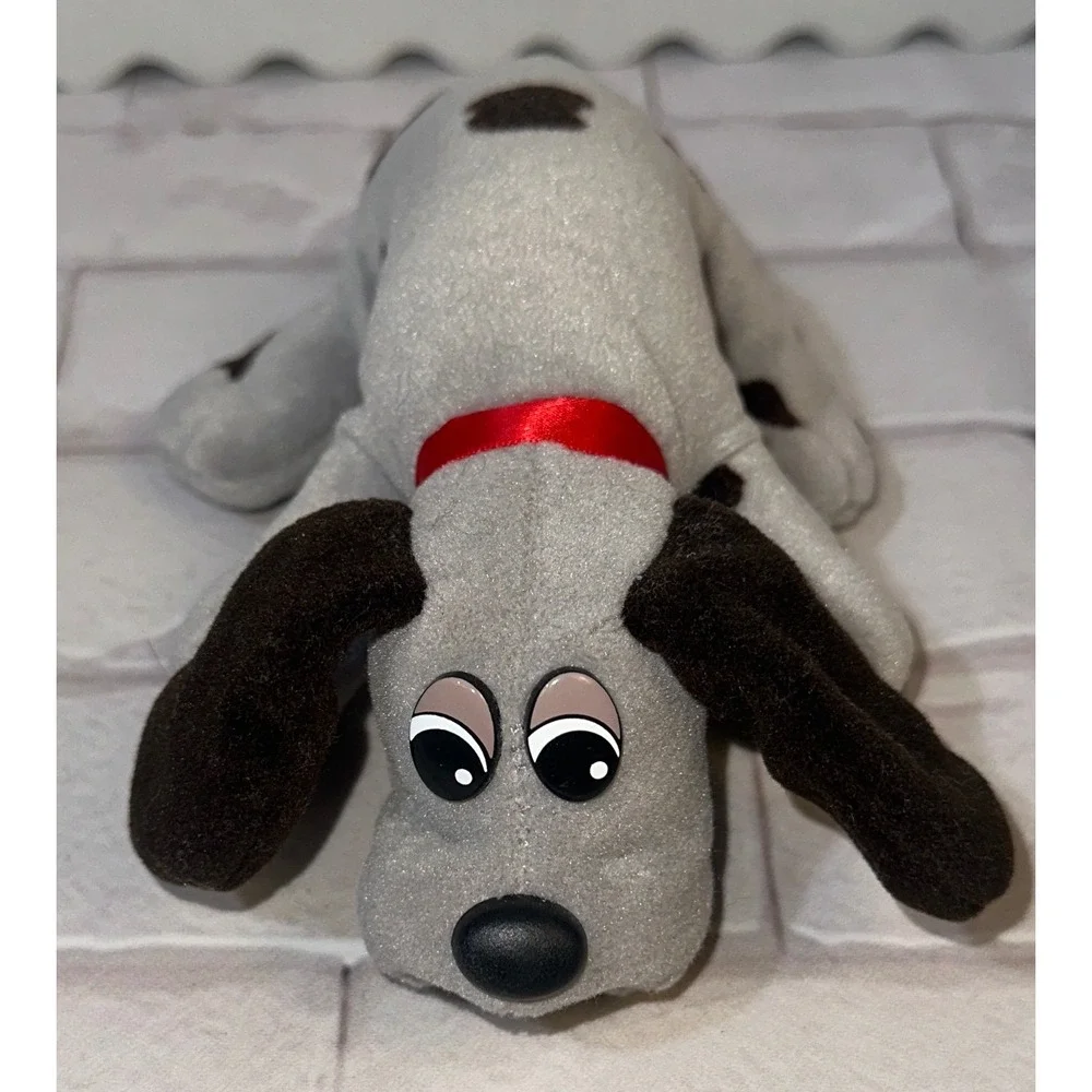 Vintage Tonka Pound Puppies Grey Spotted Dog Plush 1980s Retro‎ Toy 4042 11